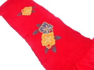 正絹　振袖用　絞り帯揚げ